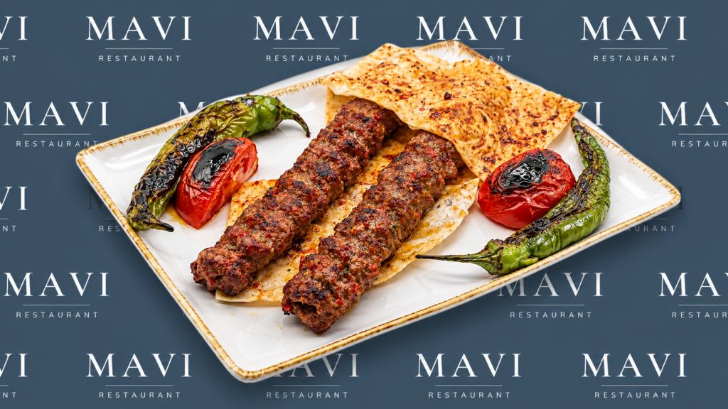 Adana-Kebab mit Pistazien / Fıstıklı Adana Kebabı