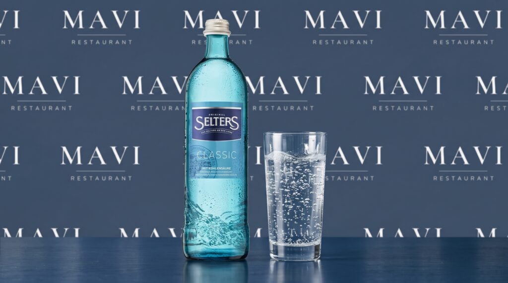 Mineralwasser mit Kohlensäure