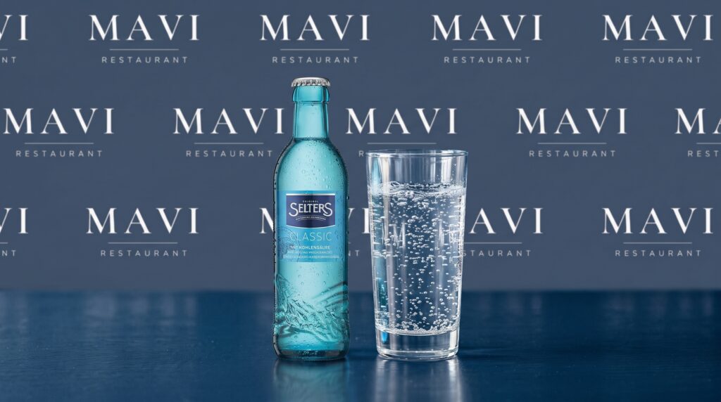 Mineralwasser mit Kohlensäure